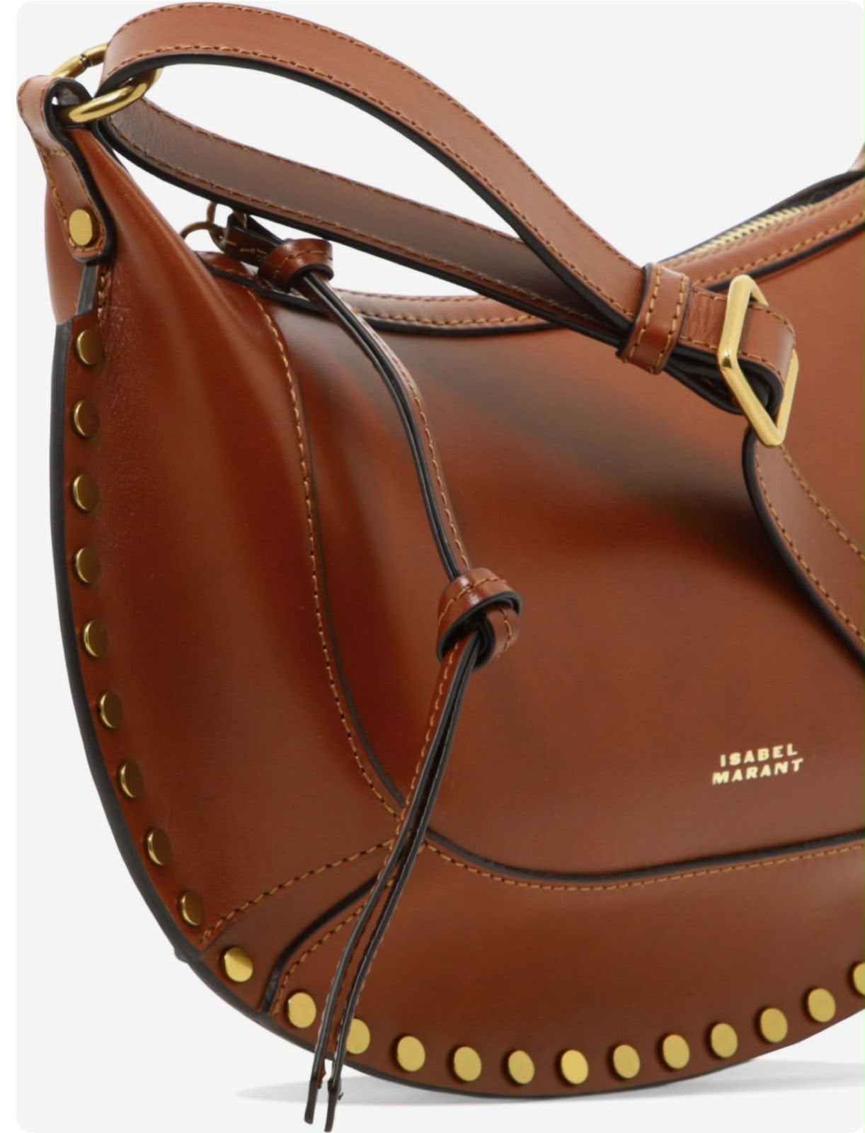 Isabel Marant Oskan Moon Studded Bag