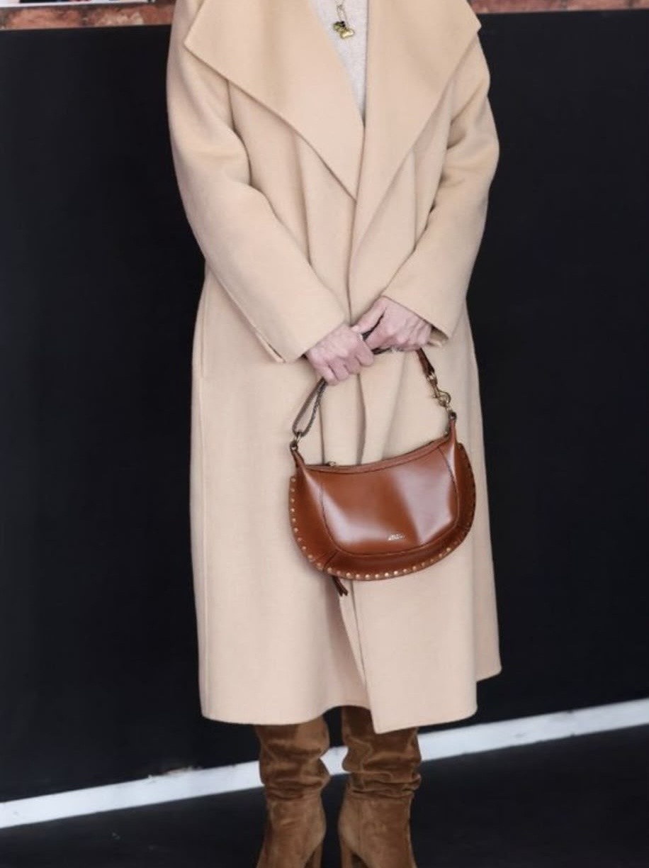 Isabel Marant Oskan Moon Studded Bag
