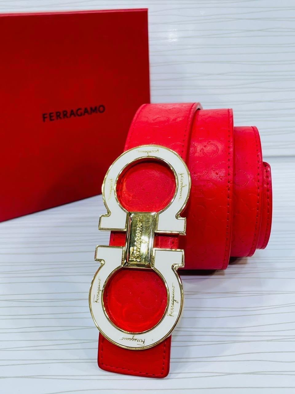 Salvatore Ferragamo Iconic Gancini Belt
