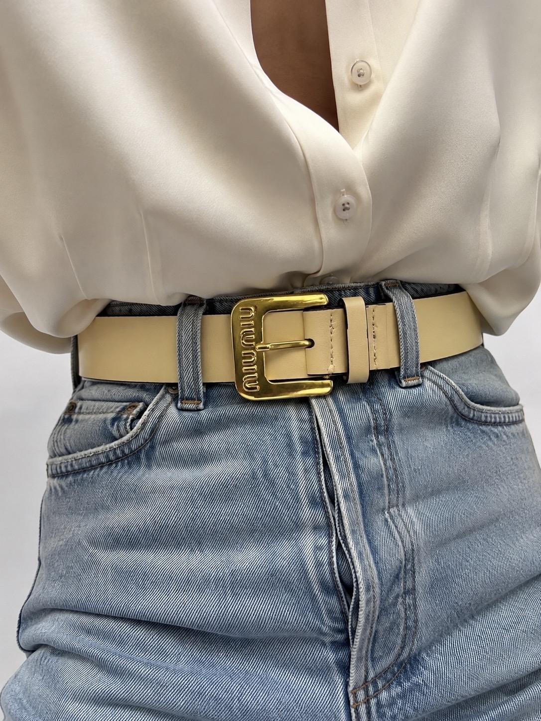 Miu Miu Éclat Signature Belt