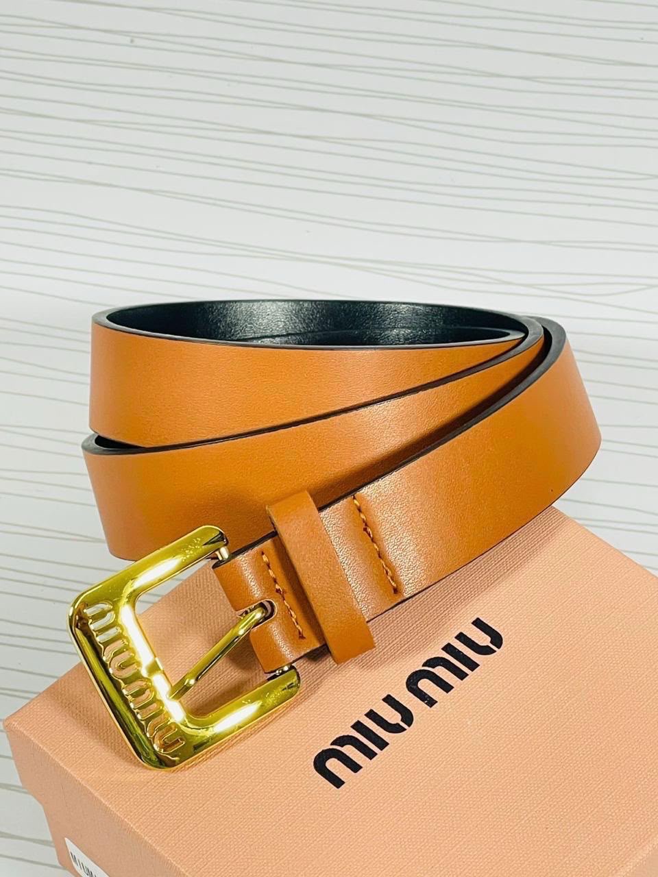 Miu Miu Éclat Signature Belt