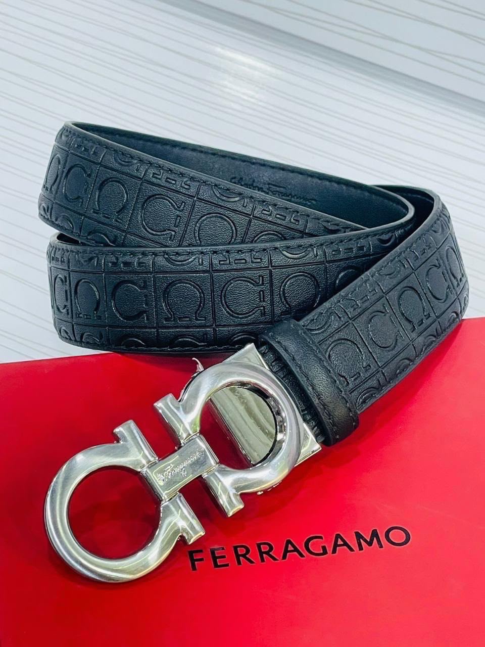 Ferragamo Gancini Signature Belt