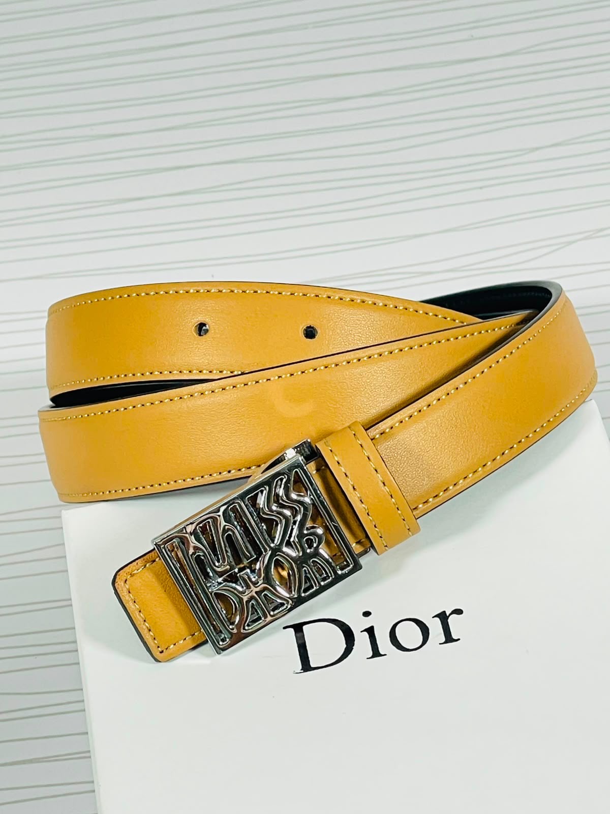 Dior Lumière Oblique Belt